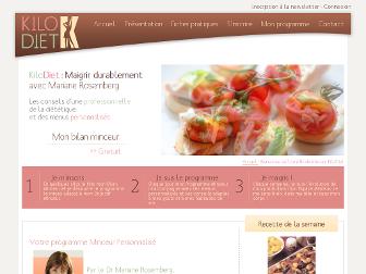 kilo-diet.com website preview