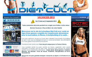 diet-cult.com website preview