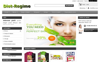 diet-regime.com website preview
