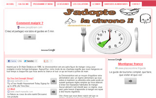 chrononutrition.net website preview