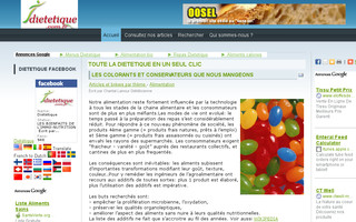 dietetique.com.fr website preview