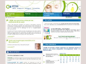 iedm.asso.fr website preview