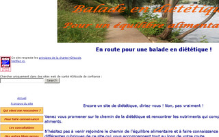 balade-en-dietetique.wifeo.com website preview