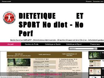 dietetique-et-sport.com website preview