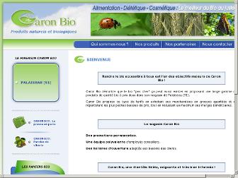 caronbio.fr website preview