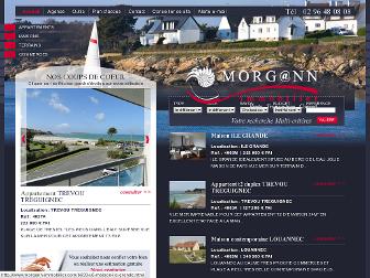 morgann-immobilier.com website preview