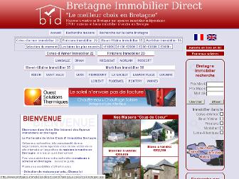 bretagne-immobilier-direct.com website preview