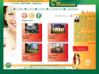 groupelemarchand.fr website preview