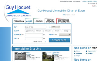 guyhoquet-immobilier-dinan.com website preview