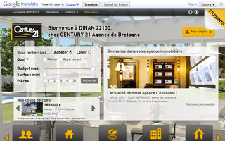 century21agencebretagne.com website preview