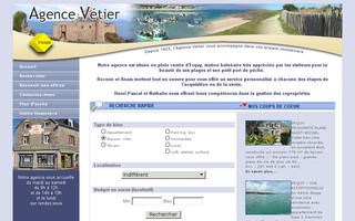 agencevetier.fr website preview