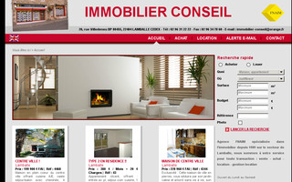immobilierconseil.fr website preview
