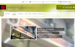 domaine-delongchamps-bio.fr website preview