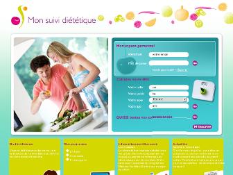 mon-suivi-dietetique.fr website preview