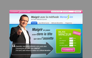 mentalslim.aujourdhui.com website preview