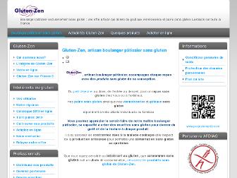 glutenzen.com website preview