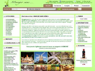 mangersans.fr website preview