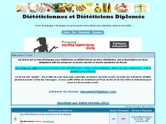 dieteticien.forumactif.com website preview