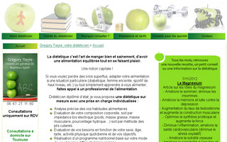 diet31.fr website preview