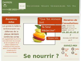 nutrition-beusse.com website preview