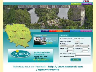agencecreusoise.com website preview