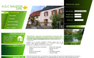 naudon-immobilier-23.com website preview