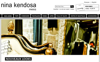 ninakendosa.com website preview