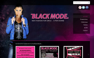 black-mode.fr website preview