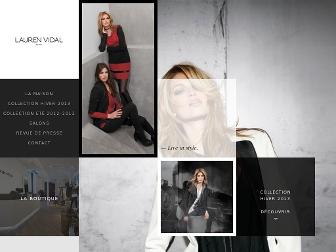 laurenvidal.fr website preview