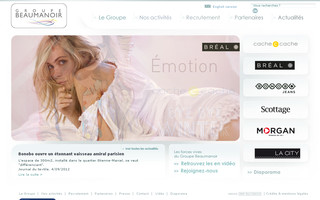 groupe-beaumanoir.com website preview