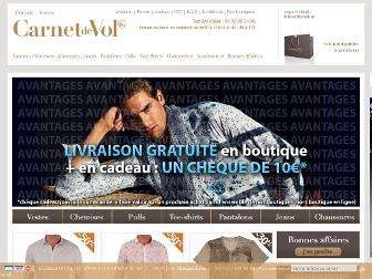 boutique.carnetdevol.com website preview