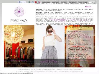 madeva.fr website preview