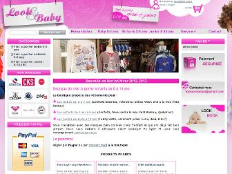 lookandbaby.fr website preview