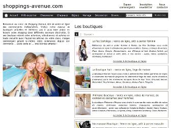 shoppings-avenue.com website preview