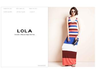 lola.fr website preview