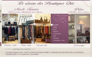 boutiques-chic-essentiel.com website preview