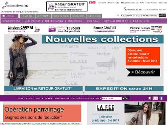 vetements-online.fr website preview