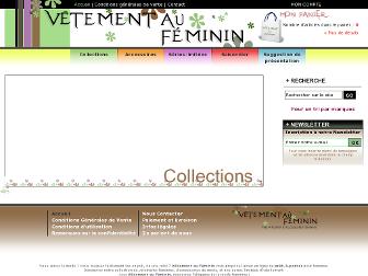 vetement-au-feminin.fr website preview