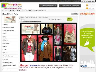 margotdepotvente.fr website preview