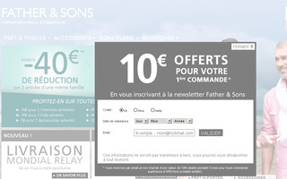 fatherandsons.fr website preview