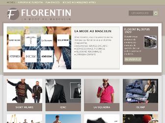 florentin-homme.com website preview