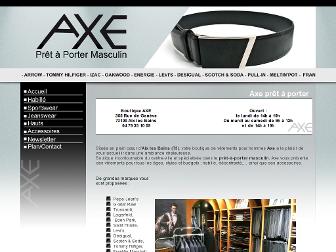 boutique-axe.com website preview