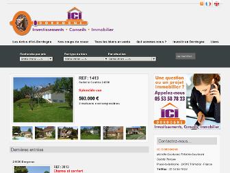 ici-dordogne-property.com website preview