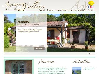 agence-des2vallees.com website preview