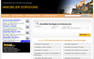 immobilierdordogne.fr website preview