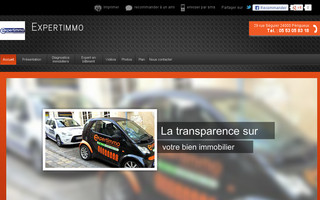 diagnostics-expertimmo.fr website preview