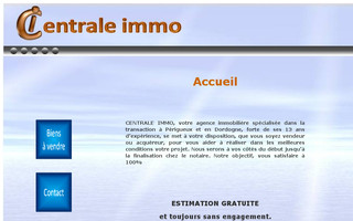 centraleimmo.net website preview