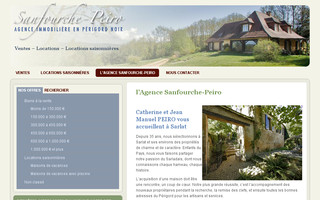 sanfourche-peiro.com website preview