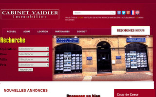 cabinetvaldier.fr website preview