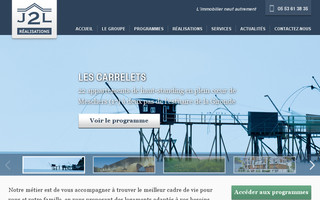 j2l-immobilier-neuf.com website preview